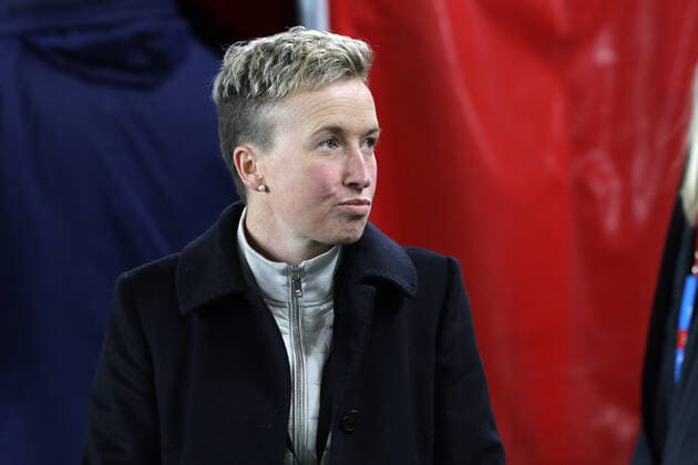 England Women v Canada Women Arnold Clark Cup Beverly Priestman Canada Head Coach during the Arnold Clark Cup match at the Riverside Stadium, Middlesbrough Content Not Available For UK Newspapers Copyright: xRobertxSmithx FIL-16533-0006