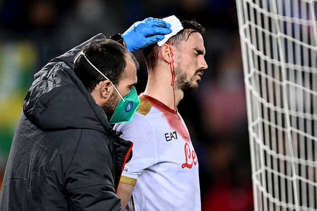 Sport Bilder des Tages Db Barcellona (Spagna) 17 02 2022 - Europa League Barcellona-Napoli foto Daniele Buffa Image nella foto: Fabian Ruiz 