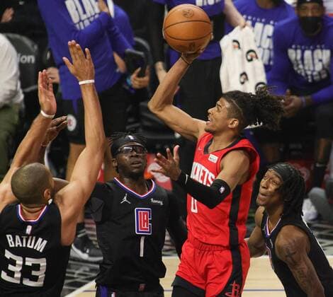 Basketball, NBA, Los Angeles Clippers - Houston Rockets