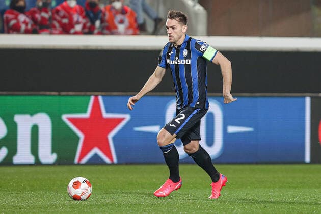 Rafael Toloi defender for Atalanta B.C. during the Europa League match between Atalanta B.C. and Olympiacos F.C., in Bergamo, Gewiss Stadium, Italy, on February 17 2022. Photo Stefano Nicoli Bergamo Gewiss Stadium Bergamo Italy Copyright: xStefanoxNicolix SP24-249-046