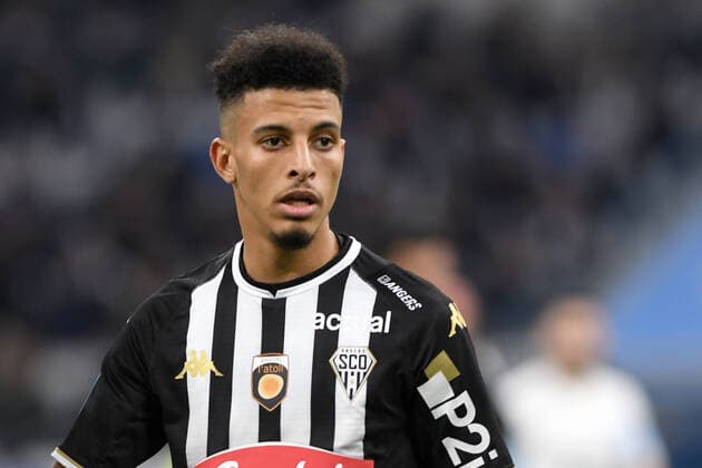 Ligue 1 2021-22, Olympique Marseille-Angers 5-2, AZZEDINE OUNAHI LIGUE 1 2021-22 OLYMPIQUE MARSEILLE MARSIGLIA-ANGERS 5-2