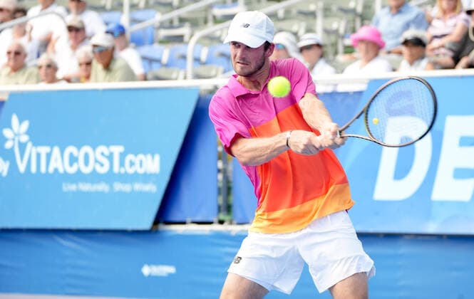 Tennis, ATP Tournament in Delray Beach