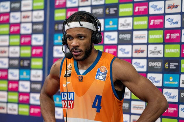 Jaron Blossomgame Ratiopharm Ulm 04 , GER, Ratiopharm Ulm vs s Oliver Wuerzburg, Basketball, Bundesliga, easycredit, 12 Spieltag, Spielzeit 2021 2022, 18 02 2022, GER, Ratiopharm Ulm vs s Oliver Wuerzburg, Basketball, Bundesliga, easycredit, 12 Spieltag, Spielzeit 2021 2022, 18 02 2022 Ulm Copyright: xEibner-Pressefoto SaschaxWaltherx EP_EER