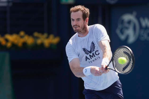 Andy Murray Tennis Dubai Duty Free Tennis Championships ATP Dubai Duty Free Tennis Stadium Dubai United Arab Emirates 19 February 2022 Copyright: xJuergenxHasenkopfx