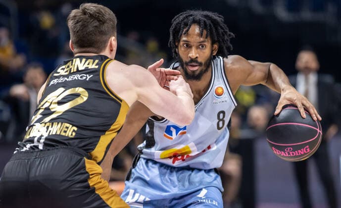 Basketball, BBL, Löwen Braunschweig - HAKRO Merlins Crailsheim
