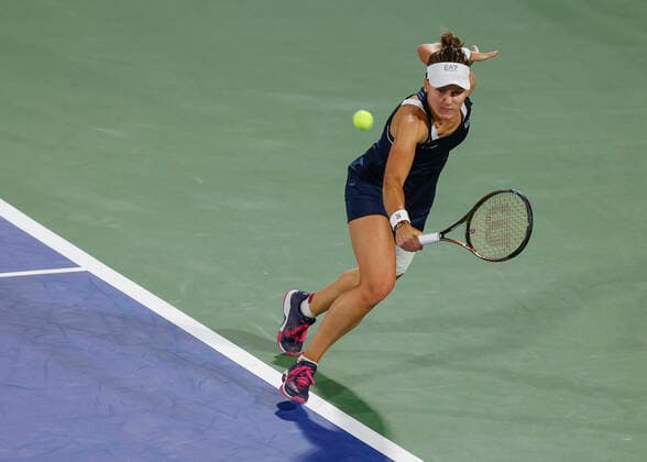 Veronika Kudermetova, Final, Final Tennis Dubai Tennis Championships WTA Dubai Duty Free Tennis Stadium Dubai United Arab Emirates 19 February 2022 Copyright: xJuergenxHasenkopfx