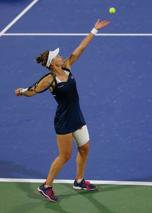 Veronika Kudermetova, Final, Final Tennis Dubai Tennis Championships WTA Dubai Duty Free Tennis Stadium Dubai United Arab Emirates 19 February 2022 Copyright: xJuergenxHasenkopfx
