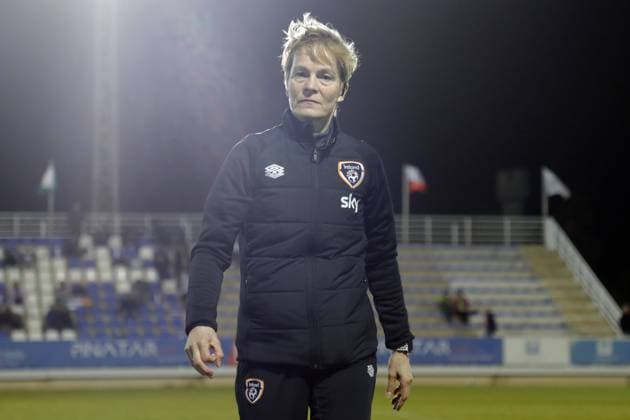 Vera Pauw, head coach of Ireland during the Pinatar Cup match between Republic of Ireland and Russia at La Manga, Spain Alberto Saenz Molina SPP Republic of Ireland - Russia - Pinatar Cup - International Game 