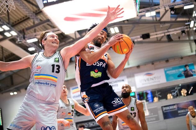 Basketball, 2. BL, ProA, Medipolis SC Jena - Rostock Seawolves