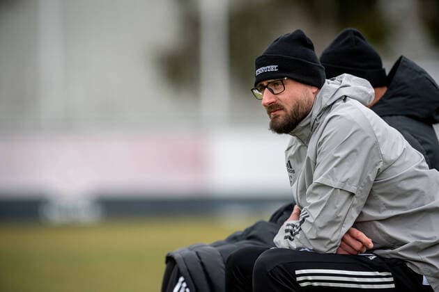 20 02 2022 Football Amateur Football Season 2021 2022 Regionalliga Bayern 1 FC Nürnberg II U21 Club 1 FC Schweinfurt ThHa Jan Gernlein 1 FC Schweinfurt