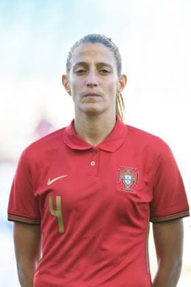 Faro, Portugal, Feb 20th 2022: Silvia Rebelo (4 Portugal) before the Algarve Cup match between Portugal and Sweden at Estadio Algarve, Portugal. Sven Beyrich SPP Portugal v Sweden - Algarve Cup - Estadio Algarve 