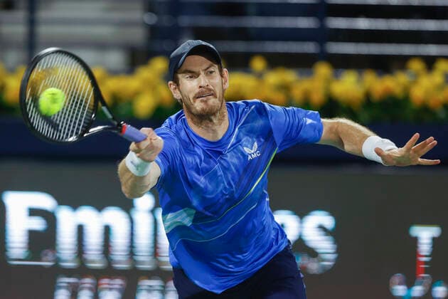 Andy Murray Tennis Dubai Duty Free Tennis Championships ATP Dubai Duty Free Tennis Stadium Dubai United Arab Emirates 21 February 2022 Copyright: xJuergenxHasenkopfx