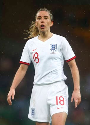 England v Spain - Arnold Clark Cup NORWICH, United Kingdom, FEBRUARY 20:Jordan Nobbs (Arsenal) of England Women during Arnold Clark Cup between England Women and Spain at Carrow Road, Norwich on 20th February 2022 Norwich United Kingdom  Copyright: xActionxFotoxSportx originalFilename:galvin-englandw220220_np27w.jpg