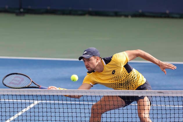 Kevin Krawietz Andreas Mies, Mens Doubles Tennis Dubai Duty Free Tennis Championships ATP Dubai Duty Free Tennis Stadium Dubai United Arab Emirates 22 February 2022 Copyright: xJuergenxHasenkopfx