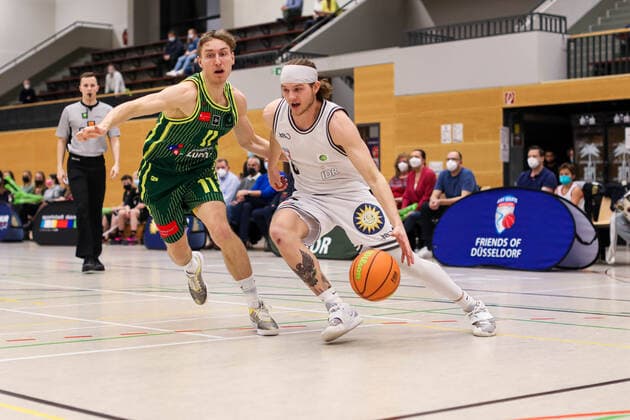 2 Basketball Bundesliga ProB Basketball ART Giants Düsseldorf vs SC Rist Wedel, 22 02 2022 2 Basketball Bundesliga ProB Basketball ART Giants Düsseldorf vs SC Rist Wedel on 22 02 2022, Duesseldorf Copyright: xBEAUTIFULxSPORTS KennyxBeelex