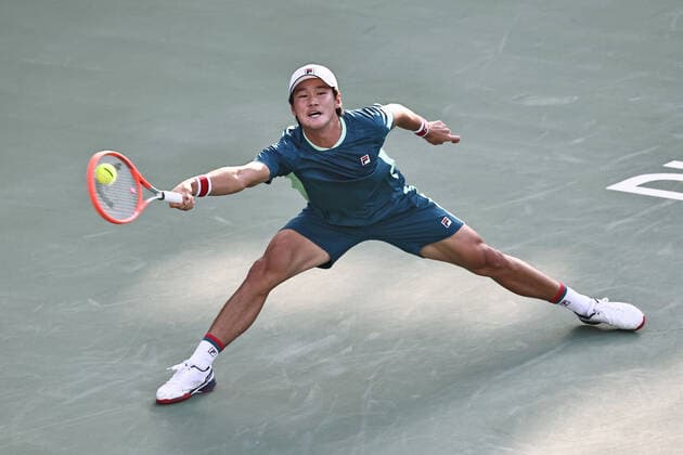 Kwon Soonwoo, KOR, during mens second round of 2022 Dubai Championships in Dubai, 23 02 2022