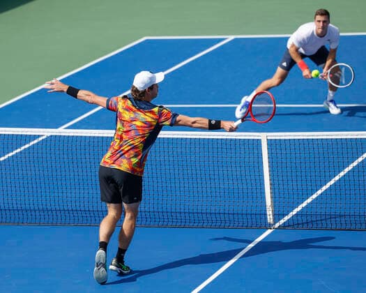Wesley Koolhof Neal Skupski, Mens Doubles Tennis Dubai Duty Free Tennis Championships ATP Dubai Duty Free Tennis Stadium Dubai United Arab Emirates 23 February 2022 Copyright: xJuergenxHasenkopfx