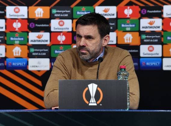 Football, EL, Press conference Dinamo Zagreb