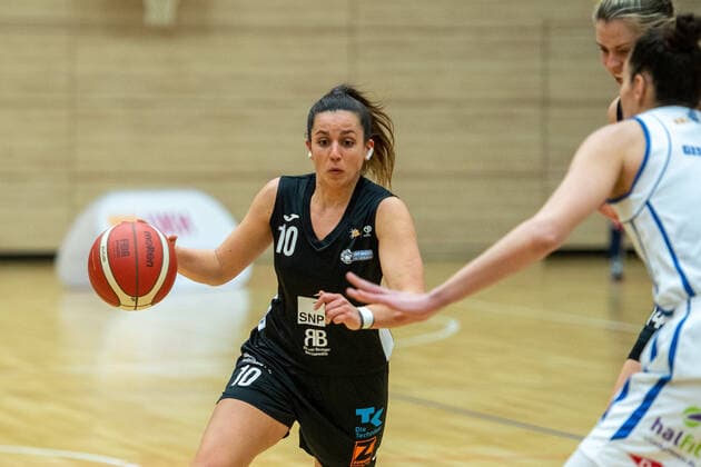 Halle, Germany 23 February 2022 1 BBL Women 2021 2022 Gisa Lions SV Halle vs SNP BasCats USC Heidelberg Macarena Rosset Heidelberg SWH arena Saxony Anhalt Copyright: xFotostandx xxBallaschx