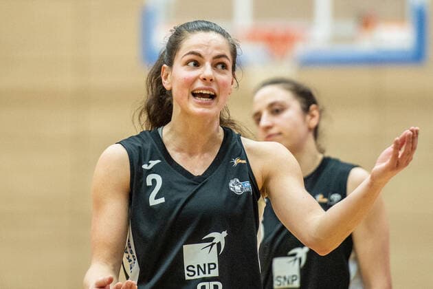 Halle, Germany 23 February 2022 1 BBL Women 2021 2022 Gisa Lions SV Halle vs SNP BasCats USC Heidelberg Michala Palenickova Heidelberg SWH arena Sachsen Anhalt Copyright: xFotostandx xxBallaschx