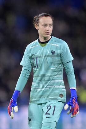 LE HAVRE France women goalkeeper Pauline Peyraud Magnin during the international women s friendly match between France and the Netherlands at Stade Oceane on February 22, 2020 in Le Havre, France ANP Tournoi de France 2022 2021 2022 xVIxANPxSportx xxANPxIVx 444575780 originalFilename: 444575780.jpg