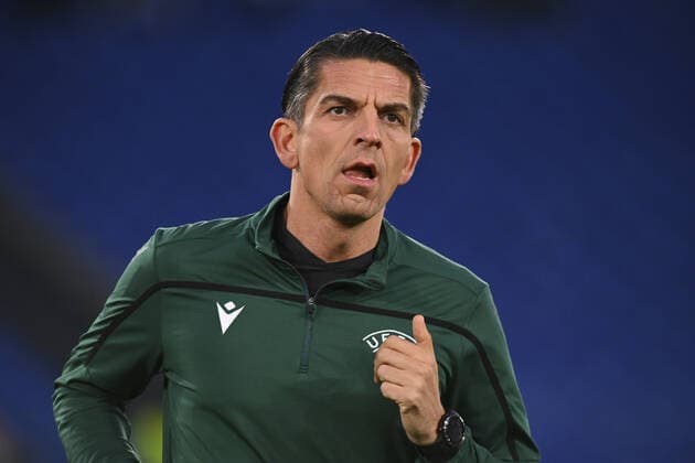 Football, EL, Lazio Roma - FC Porto, Referee Deniz Aytekin