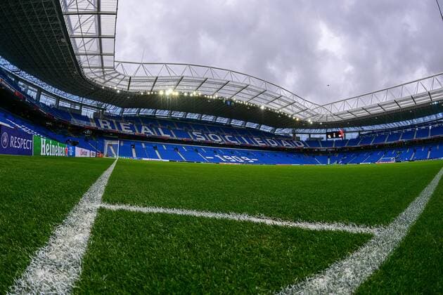 Reale Arena, Real Sociedad vs RB Leipzig, Europa League, PLayoff second leg, 24 02 2022 Donostia San Sebastian Donostia San Sebastian Spain Copyright: xkolbert-press MarcxNiemeyerx