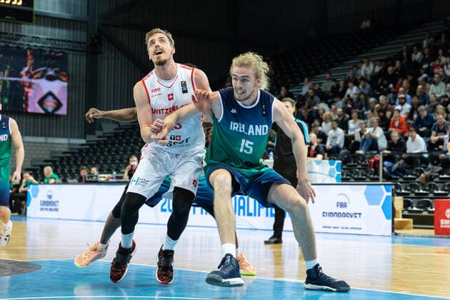 Basketball, World Cup Qualifier, Switzerland - Ireland