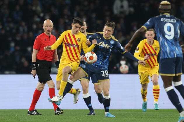 Football, EL, SSC Napoli - FC Barcelona
