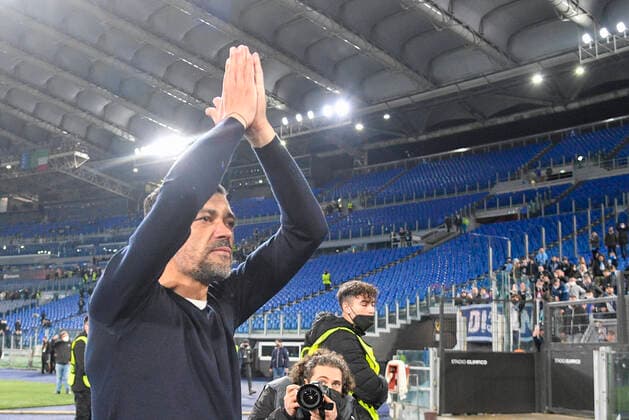 Photo Fabrizio Corradetti LaPresse February 24st 2022 Roma (Italy) Soccer Lazio - Porto Europa League 2021-2022 Play Off return - Olimpico Stadium of Roma In the pic:Sergio Conceicao coach (FC Porto)  Copyright: xFabrizioxCorradettix xLaPressex