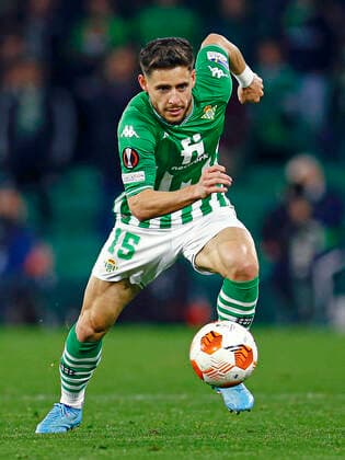 ESP: Real Betis-Zenit. UEFA Europa League Alex Moreno of Real Betis during the UEFA Europa League match, round of 32 between Real Betis and Zenit played at Benito Villamarin Stadium on February 24, 2022 in Sevilla, Spain. (Antonio Pozo PRESSINPHOTO) kpng Copyright: xAntonioxPozox xPRESSINPHOTOx AP_240222_017