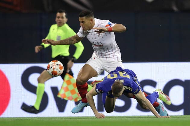 Football, EL, Dinamo Zagreb - FC Sevilla