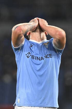 Sergej Milinkovic-Savic of SS LAZIO in action during the Knockout Round Play-Offs Leg Two - UEFA Europa League between SS Lazio and FC Porto at Stadio Olimpico on 24th of February, 2022 in Rome, Italy.  Copyright: xDomenicoxCippitellix xipa-agencyx xx 0