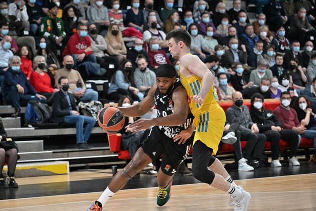 Marcos Knight( asvel) BASKETBALL : LDLC ASVEL vs Alba Berlin - Euroligue - 24 02 2022 FredericChambert Panoramic 