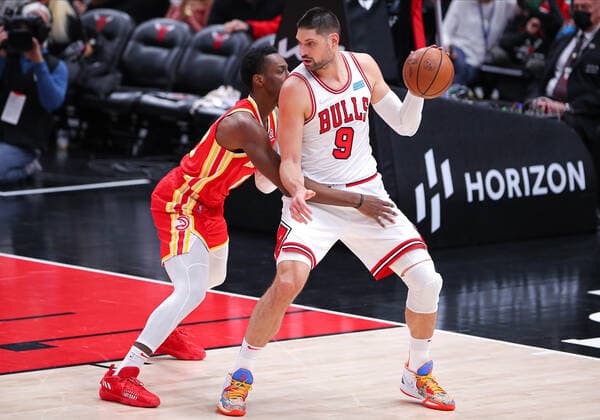 Basketball, NBA, Chicago Bulls - Atlanta Hawks