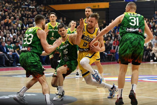 Basketball, European Championship Quali, Bosnia and Herzegovina - Lithuania