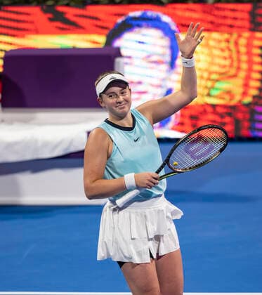 2022 Qatar TotalEnergies Open Jelena Ostapenko LAT