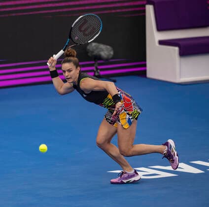2022 Qatar TotalEnergies Open Maria Sakkara GRE