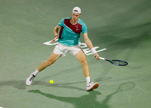 Denis Shapovalov CAN Tennis Dubai Duty Free Tennis Championships ATP Dubai Duty Free Tennis Stadium Dubai United Arab Emirates 25 February 2022 Copyright: xJuergenxHasenkopfx