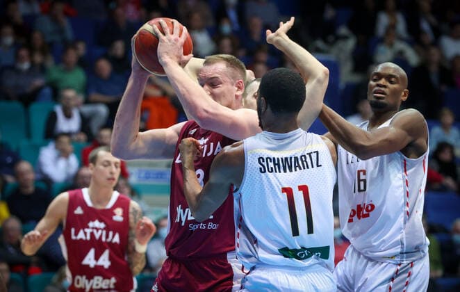 Basketball, World Cup Qualifier, Belgium - Latvia
