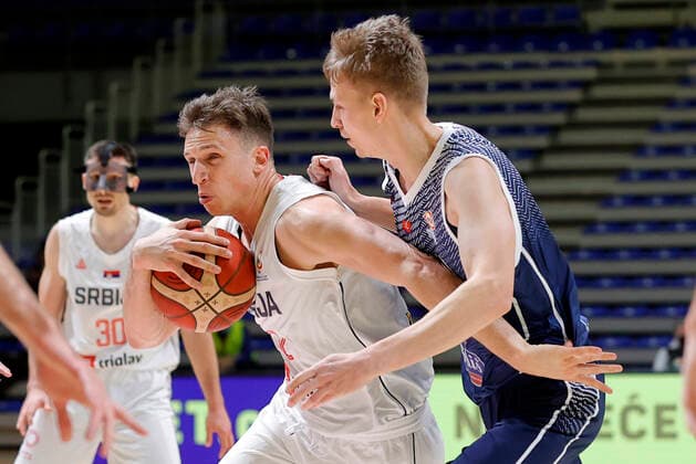 Basketball, World Cup Qualifier, Serbia - Slovakia