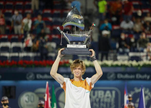 Tennis, ATP Tournament in Dubai