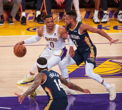 Basketball, NBA, Los Angeles Lakers - New Orleans Pelicans