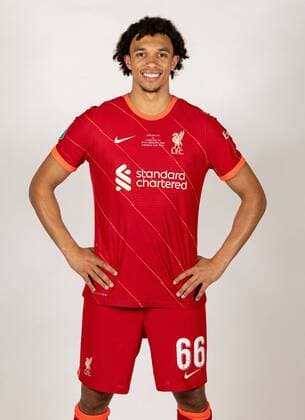 Mandatory Credit: Photo by Paul Currie Shutterstock (12822353mv) Trent Alexander-Arnold of Liverpool EFL Carabao Cup, Liverpool Feature, Football, AXA Training Centre, Liverpool, UK - 08 Feb 2022 EDITORIAL USE ONLY No use with unauthorised audio, video, data, fixture lists, club league logos or live services. Online in-match use limited to 120 images, no video emulation. No use in betting, games or single club league player publications. EFL Carabao Cup, Liverpool Feature, Football, AXA Training Centre, Liverpool, UK - 08 Feb 2022 EDITORIAL USE ONLY No use with unauthorised audio, video, data, fixture lists, club league logos or live services. Online in-match use limited to 120 images, no video emulation. No use in betting, games or single club league player publications. Copyright: xPaulxCurrie Shutterstockx 12822353mv