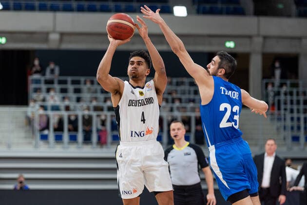 Basketball Heidelberg 28 02 2022 World Cup Qualifiers FIBA Basketball World Cup European Qualifiers Germany GER Israel ISR