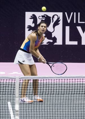 Sorana Cirstea (ROU) - Open 6eme sens MÃ tropole de Lyon, Lyon 01 03 2022 - TENNIS : Open 6eme Sens Lyon Metropole - Lyon - 01 03 2022 SandrineThesillat Panoramic 