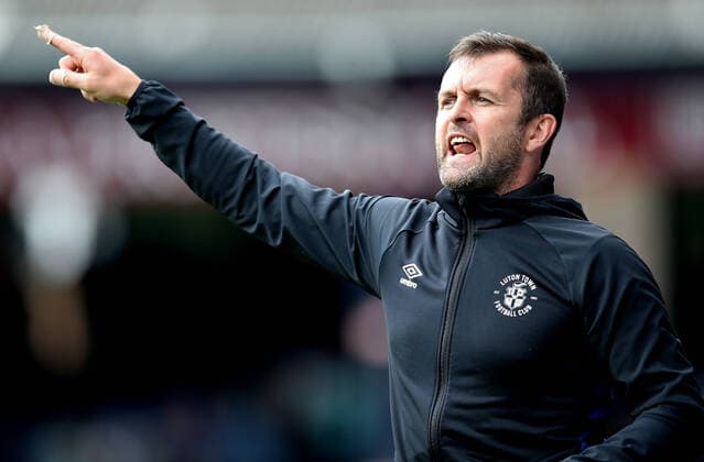 Fußball, Trainerhistorie Brighton & Hove Albion von 1901 bis heute Mandatory Credit: Photo by Michael Zemanek Shutterstock (12238751d) Nathan Jones manager of Luton Town Luton Town v Brighton & Hove Albion, Pre-season Friendly, Football, Kenilworth Road, Luton, UK - 31 July 2021 EDITORIAL USE ONLY No use with unauthorised audio, video, data, fixture lists, club league logos or live services. Online in-match use limited to 120 images, no video emulation. No use in betting, games or single club league player publications. Luton Town v Brighton & Hove Albion, Pre-season Friendly, Football, Kenilworth Road, Luton, UK - 31 July 2021 EDITORIAL USE ONLY No use with unauthorised audio, video, data, fixture lists, club league logos or live services. Online in-match use limited to 120 images, no video emulation. No use in betting, games or single club league player publications.  Copyright: xMichaelxZemanek Shutterstockx 12238751d