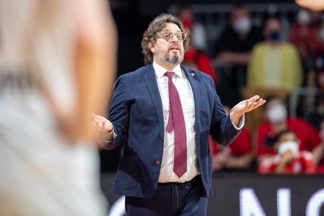 Head Coach Andrea Trinchieri FC Bayern , FC Bayern Basketball vs Hamburg Towers, easyCredit BBL, 02 03 2022 Munich Bavaria Germany Copyright: xkolbert-press UlrichxGamelx