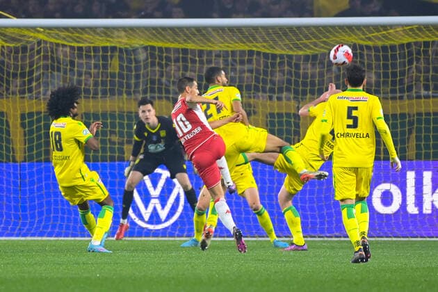 Wissam BEN YEDDER ( 10 - Monaco ) - FOOTBALL : Nantes vs Monaco - Coupe de France - 02 03 2022 FedericoPestellini Panoramic 