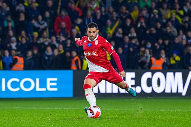 Tir au but de Kevin Volland ( 31 - Monaco ) - FOOTBALL : Nantes vs Monaco - Coupe de France - 02 03 2022 FedericoPestellini Panoramic 